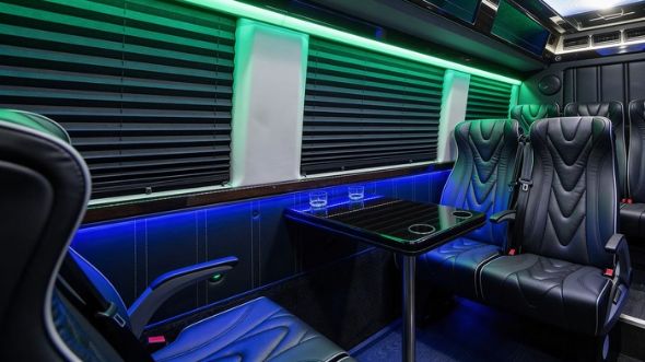 18 passenger sprinter van inside miami gardens