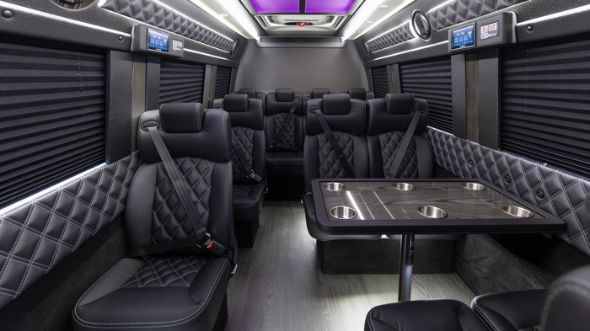 miami gardens 15 passenger sprinter van interior
