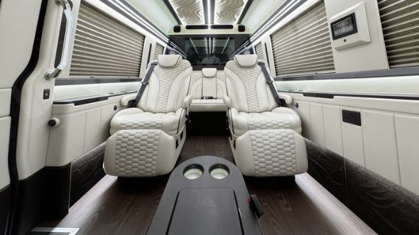 miami gardens 8 passenger sprinter van interior