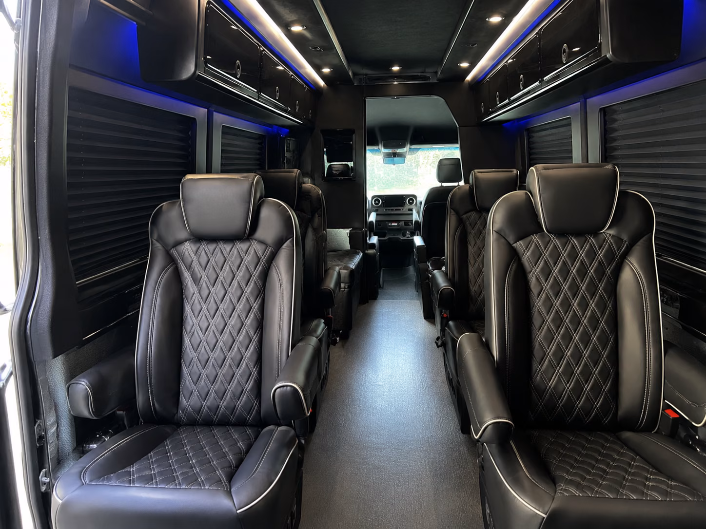 20 passenger sprinter van interior