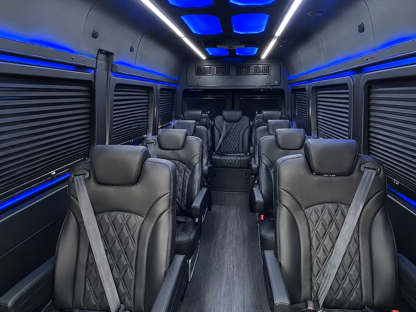miami gardens 12 passenger sprinter van inside