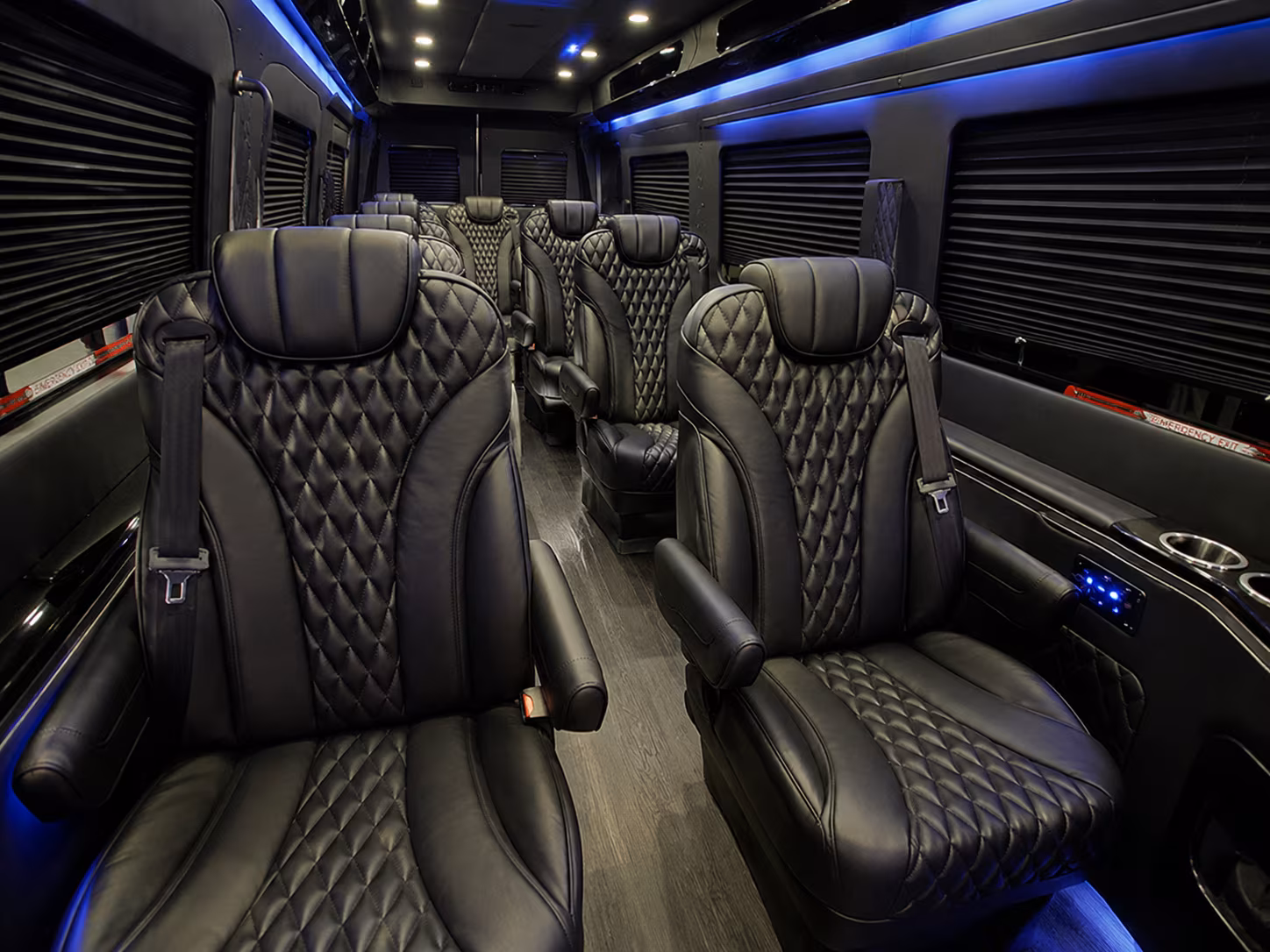 miami gardens 15 passenger sprinter van interior