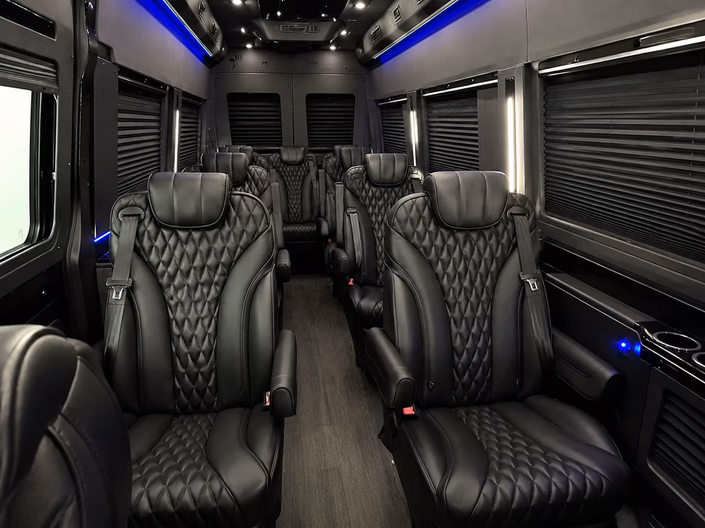miami gardens 18 passenger sprinter van interior