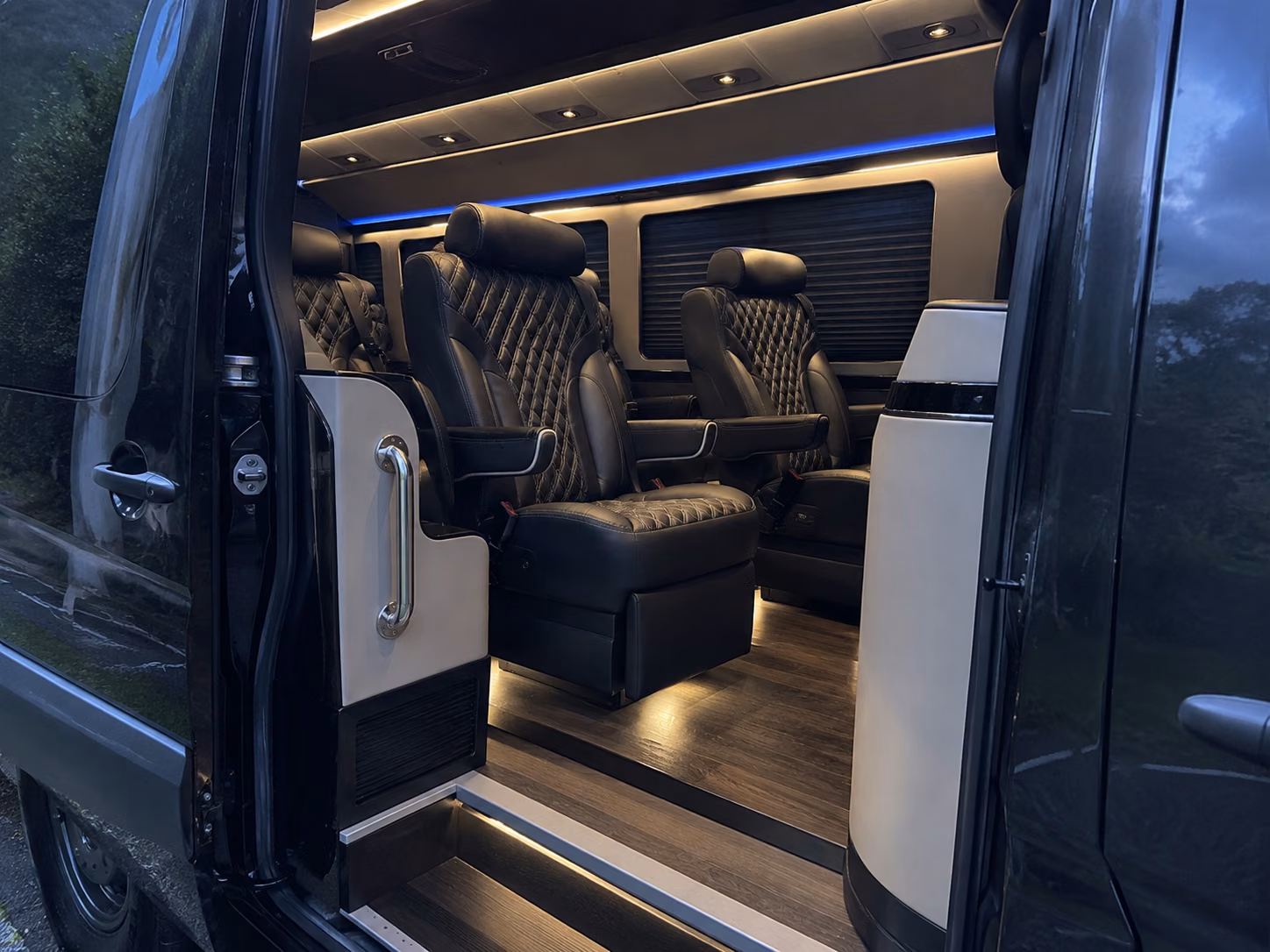 miami gardens 20 passenger sprinter van inside