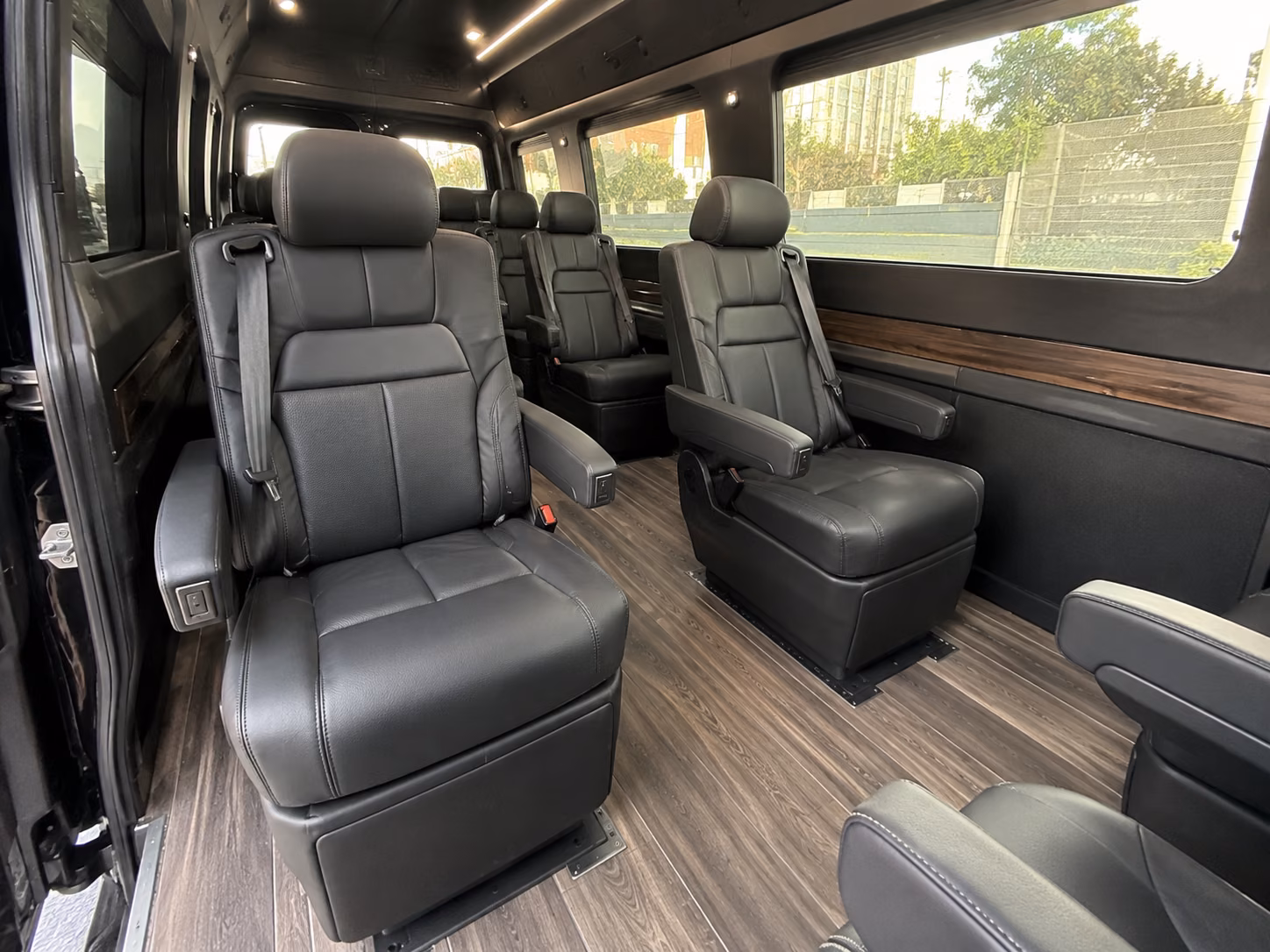 miami gardens 8 passenger sprinter van inside