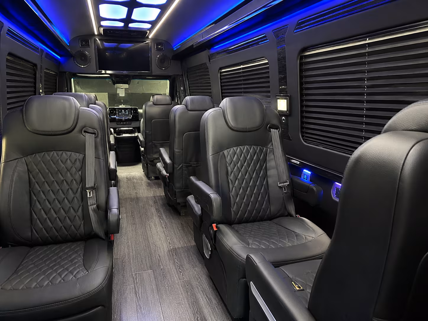 miami gardens 8 passenger sprinter van interior